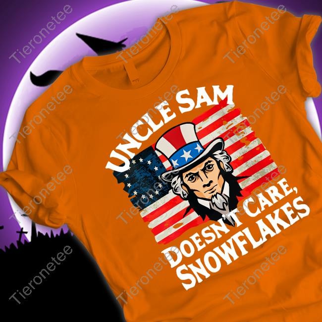 Uncle Sam Doesn't Care Snowflakes New Shirts