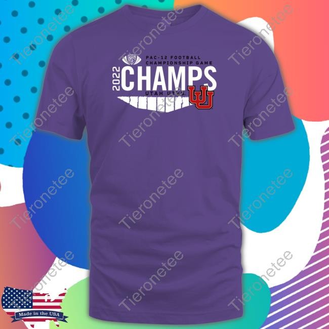 Pac-12 Football Championship Game 2022 Champs Utah Utes Hoodie