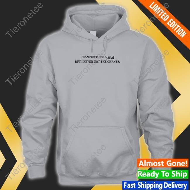 Official I Wanted To Be A Monk But I Never Got The Chants Shirt