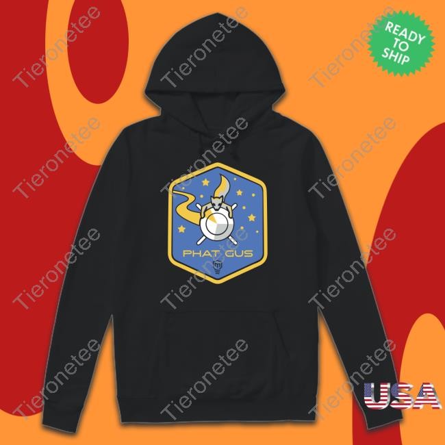 Phat Gus Mission Patch Shirt Black