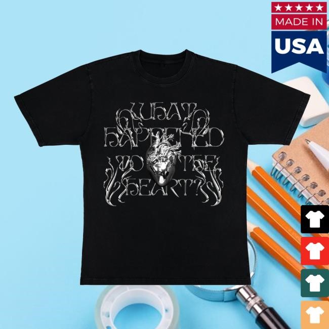 What Happened To The Heart? Short Sleeve Tee - Aurora
