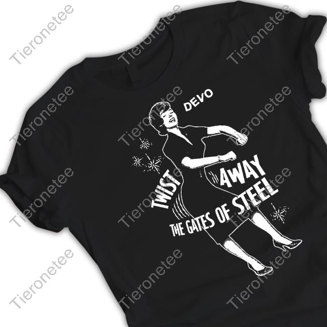 Devo Us Merch Twist Away The Gates Of Steel Sweatshirt