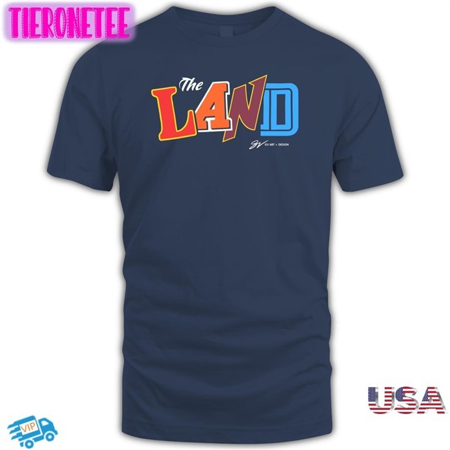Gv Art + Apparel Shop Cleveland Basketball All Eras The Land Long Sleeve Tee Shirt GVartwork