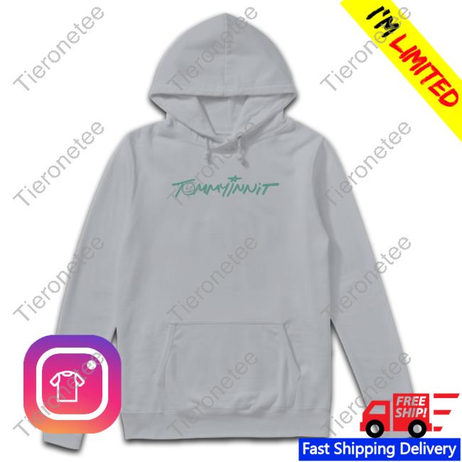Tommyinnit Signature Grey Hoodie