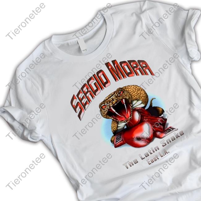 Official Sergio Mora The Latin Snake T Shirt