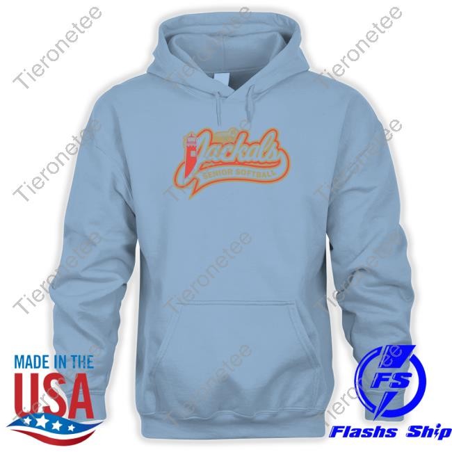Bob Does Sports Merch Jackals Senior Softball Hoodie Bobdoessports