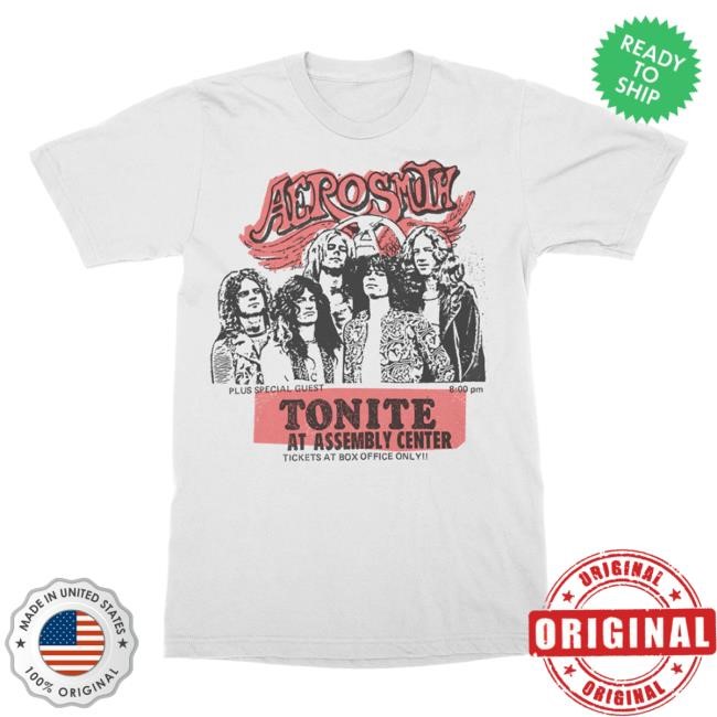 Tonite! New Tee Aerosmith Official Store