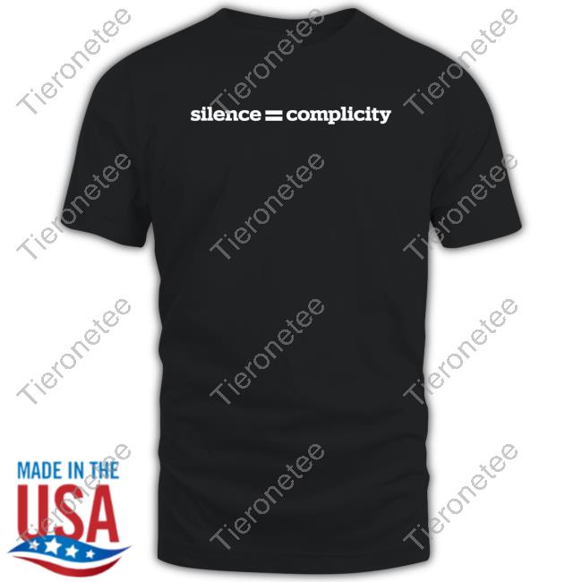 Redacted Store Merch Silence = Complicity Long Sleeve T Shirt Theredactedinc