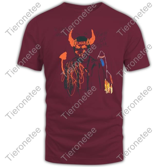 Elon Musk Is A Piece Of Shit Loser Long Sleeved T Shirt Teddy Fresh Merch