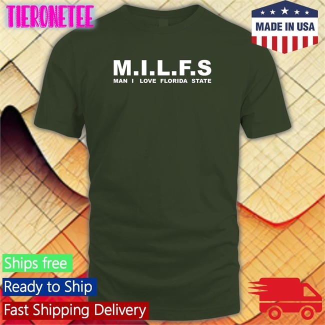 Milfs Man I Love Florida State Hoodie Red Nolefan2u