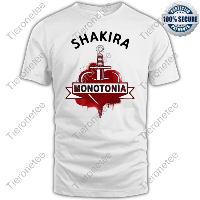 Shakira Merch Monotonía Hoodie