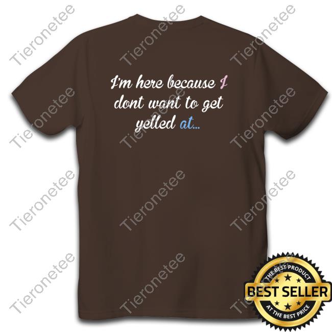Zion Williamson I'm Here Because I Don't Want To Get Yelled At T Shirt Philip Lewis
