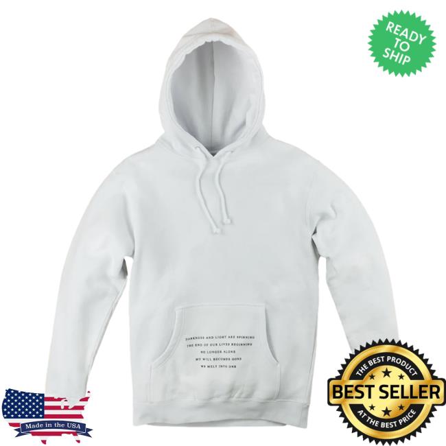 Official Common & John Legend Merch Store John Legend Darkness Lyrics Hoodie White JohnLegend Shop