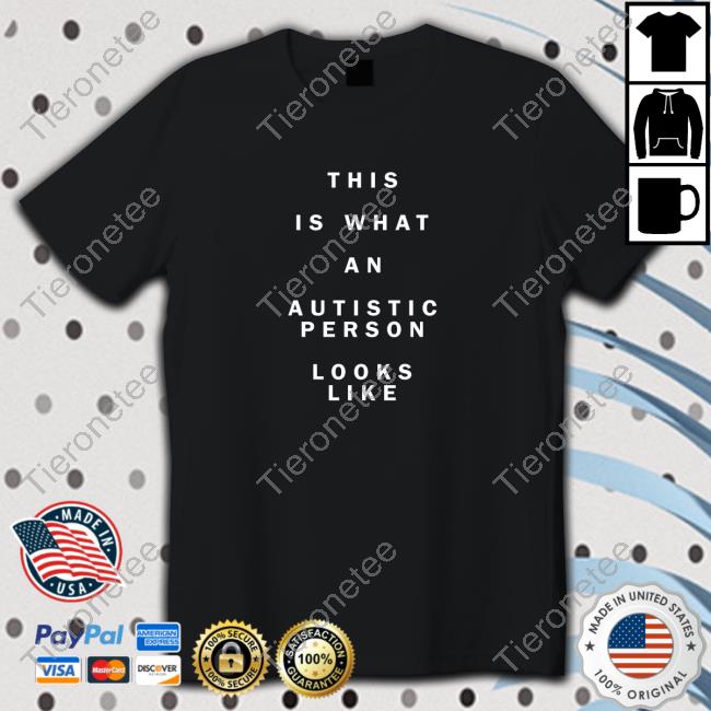 The ActuallyAutistic Coach Matthew This Is What An Autistic Person Looks Like Long Sleeve Tee