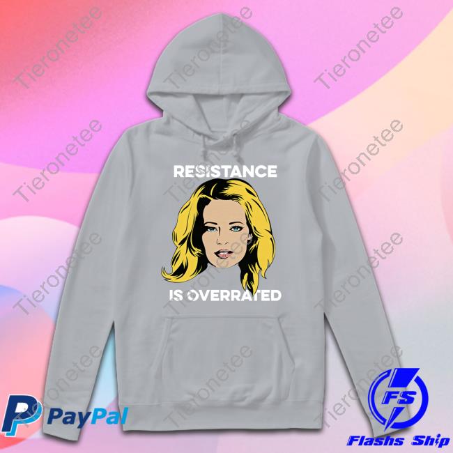 Trekkie David Jeri Ryan Resistance Is Overrated Tank Represent Merch