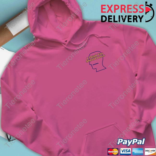 Weare Brain Dead Store Brain Dead I Think You Should Leave Print Shirt