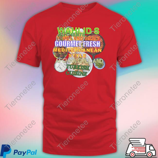 Wahlid's Authentic Hot And Sizzly Gourmet Fresh Mediterranean Style Afghan Grill And Turkish Cuisine Sweatshirt