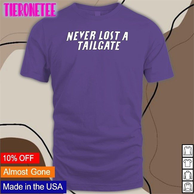 Barstool Sports Chicks Never Lost A Tailgate Lou T Shirt