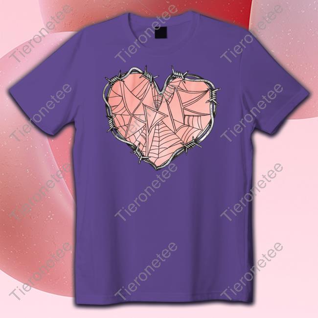 Sam And Colby Merch Web Heart Shirts Shopxplr