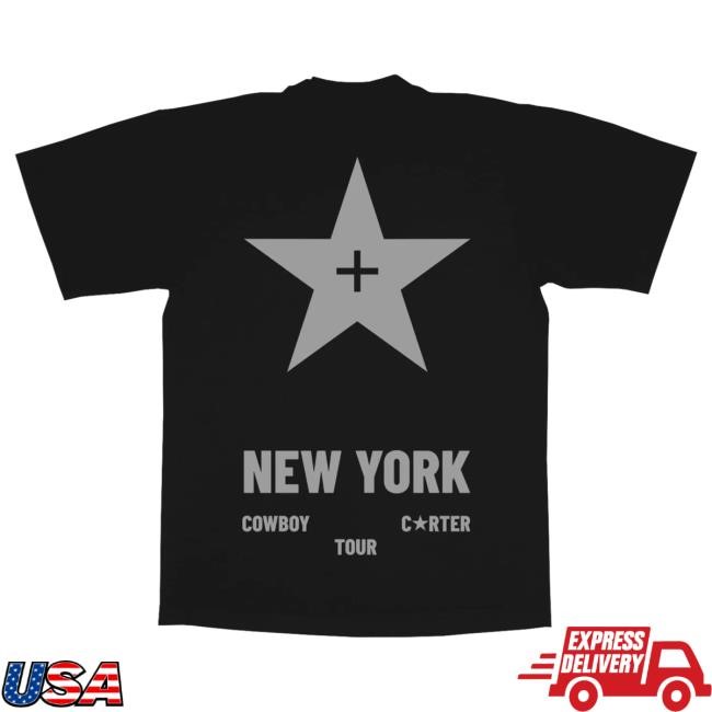 Official Beyoncé Cowboy Carter Ny Web Exclusive Shirt (Black) Beyonce