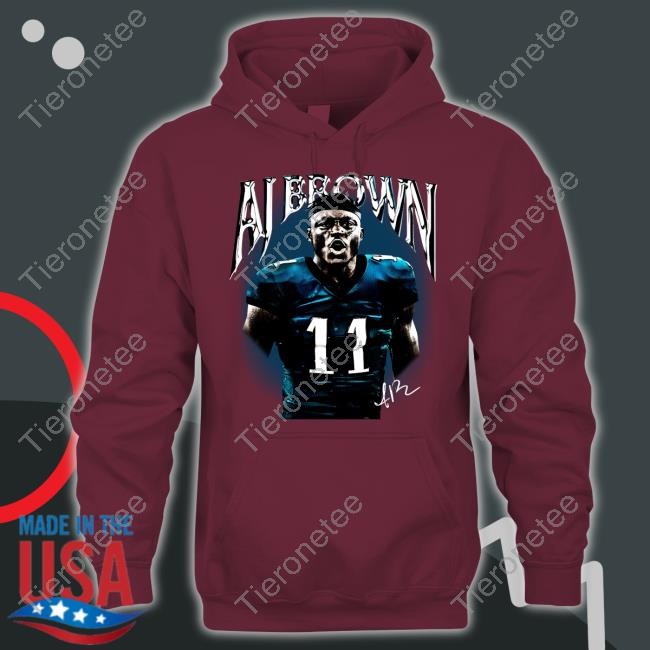 Quez Watkins AJ Brown Shirt Dave Zangaro AJ Brown Shirt Quez Watkins