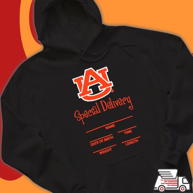 Official Auburn Tigers Special Delivery Bodysuit T-Shirt