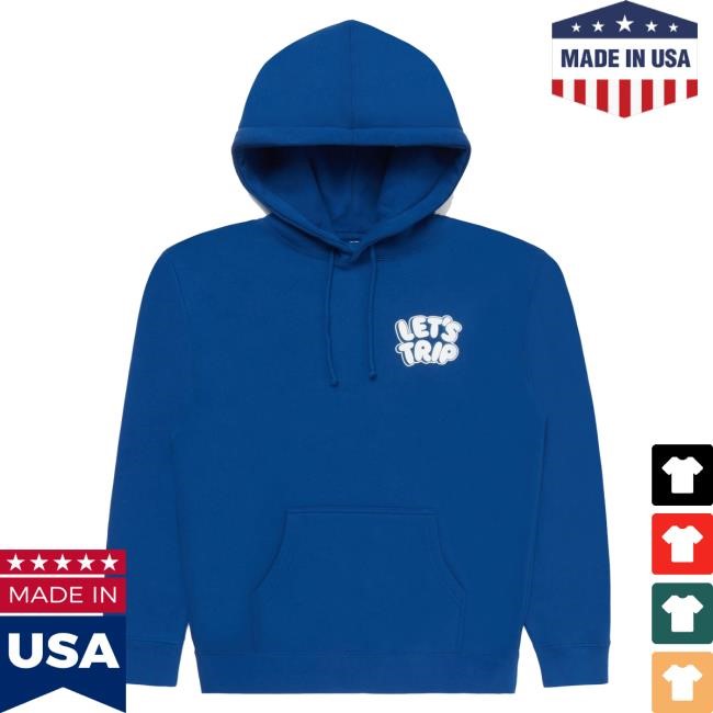 Sturniolo Clothing Shop Let's Trip Bubble LS Hoodie Royal Blue – Sturniolo Clothing