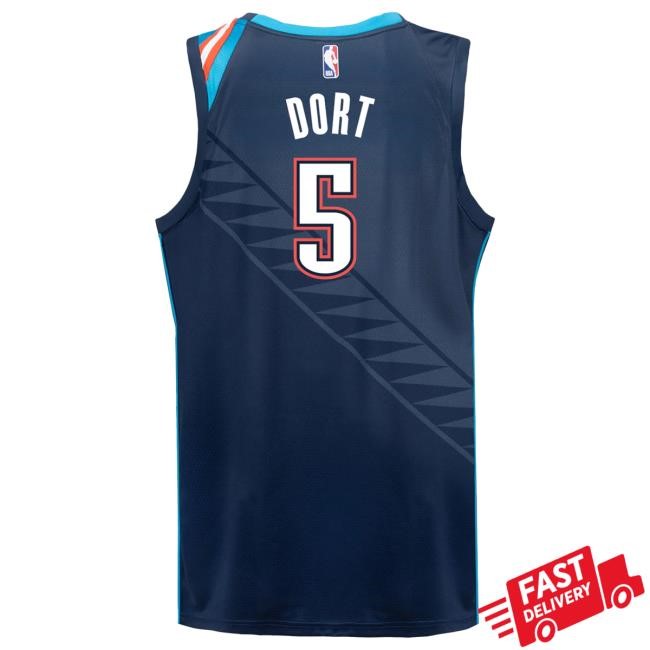 NBA Basketball Oklahoma City Thunder Lu Dort 2025-26 Youth City Swingman
