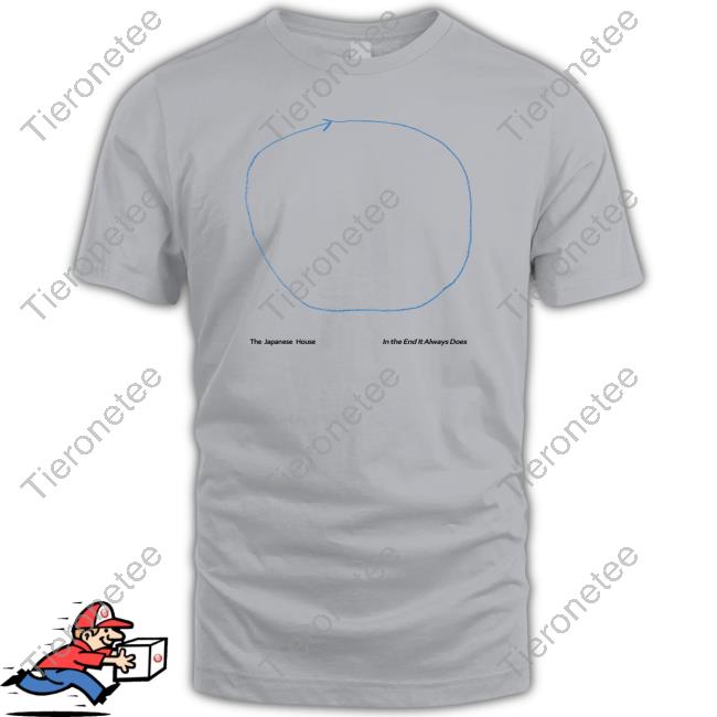 Official The Japanese House In The End It Always Does Album T Shirts