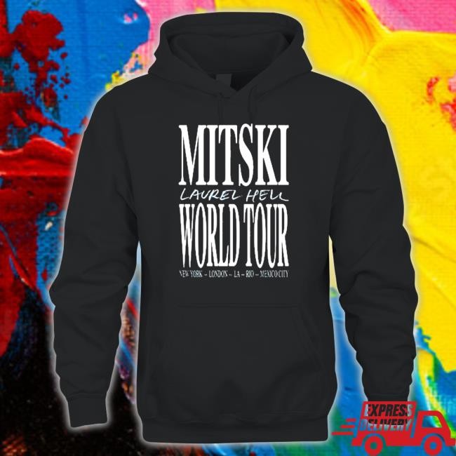 Mitski official store world tour Hooded Sweatshirt