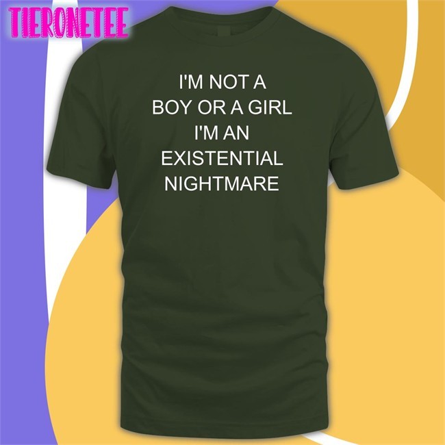 Shirts That Go Hard I'm Not A Boy Or A Girl I'm An Existential Nightmare Hoodie Shirtsthtgohard