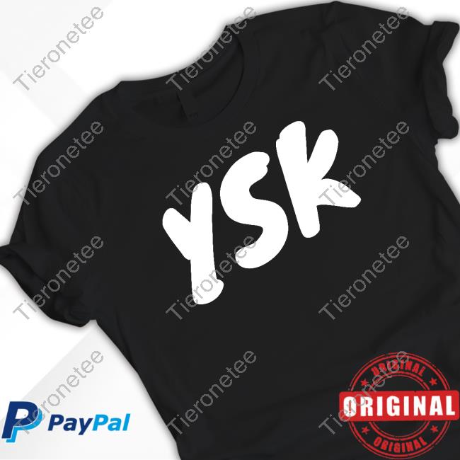 You Should Know Podcast Merch Ysk Big Logo Long Sleeve Shirt Youshouldknowstudios