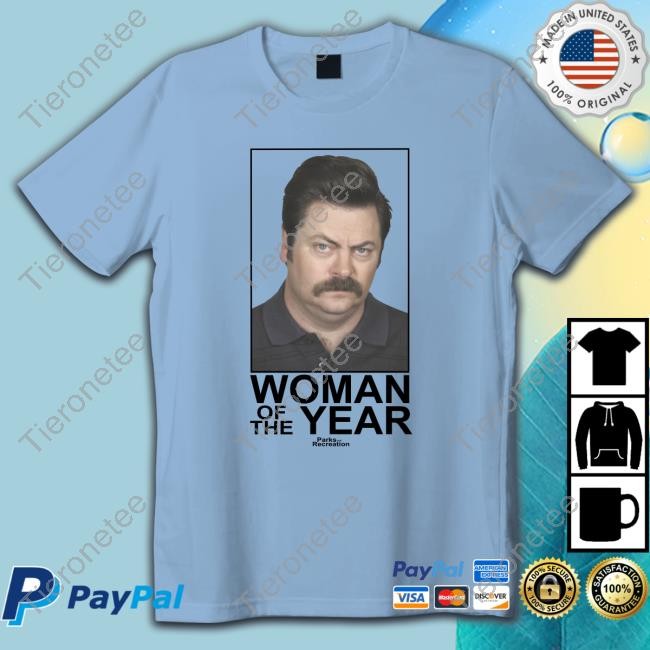 Official Woman Of The Year Parks And Recreation Sweatshirt