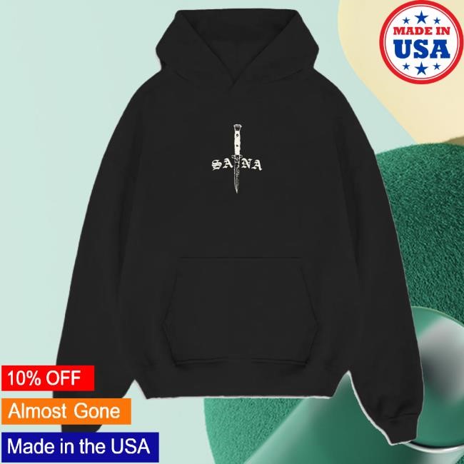 Sana Detroit Knife Long Sleeve Hoodie Sana Merch Shop