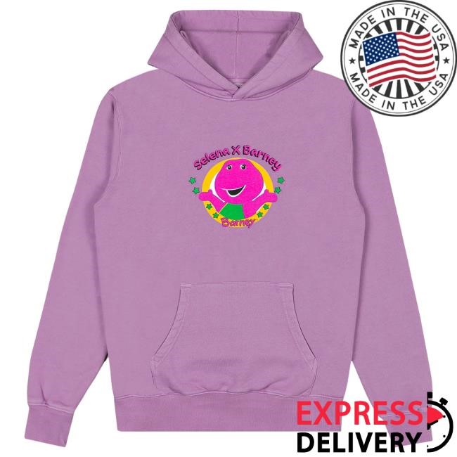 Official Complex Merch Store Barney X Selena Starbright Hood Selena Gomez