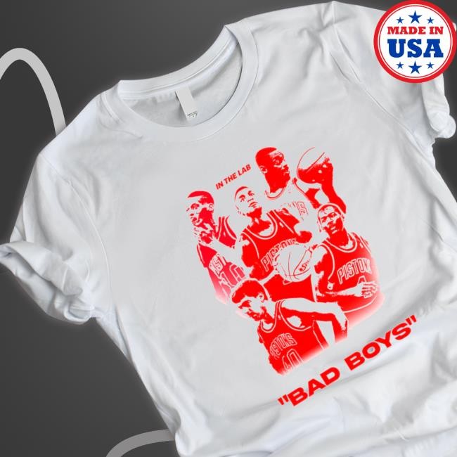 The Legends Tee - "Bad Boys" Pistons Sweatshirt