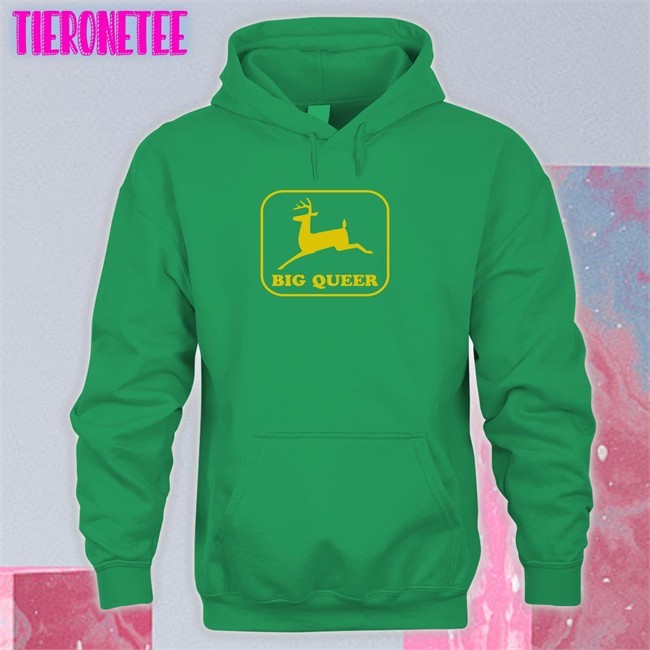 3Rd Class Merch Big Queer Hooded Sweatshirt 3Rdclass