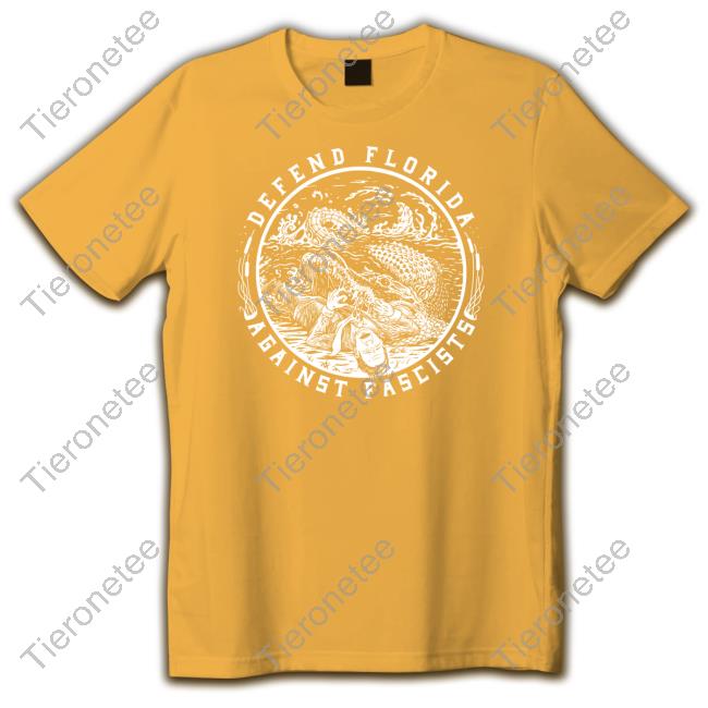 Gators Daily Merch Defend Florida Against Fascists Tee
