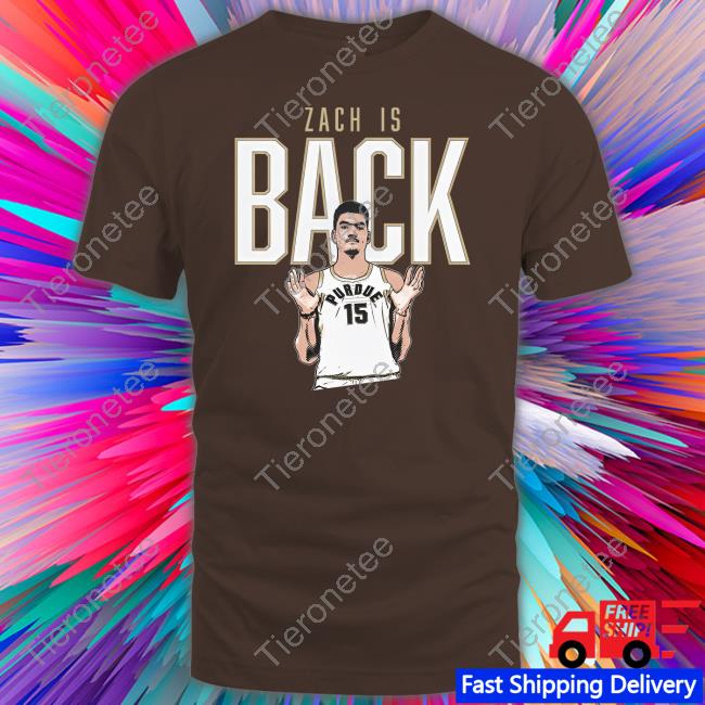The Purdue Nil Zach Is Back Tee