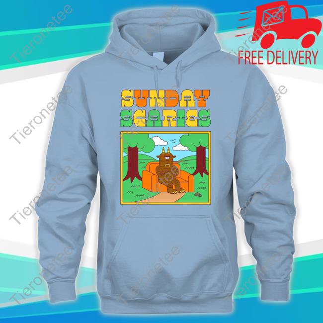 Official Sunday Scaries Merch Couch Monster T-Shirt