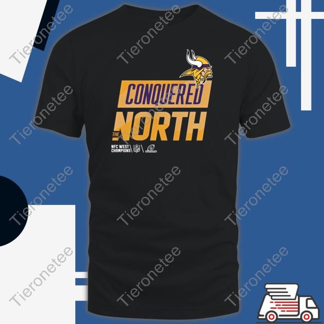 Official Minnesota Vikings Conquered The North T Shirts
