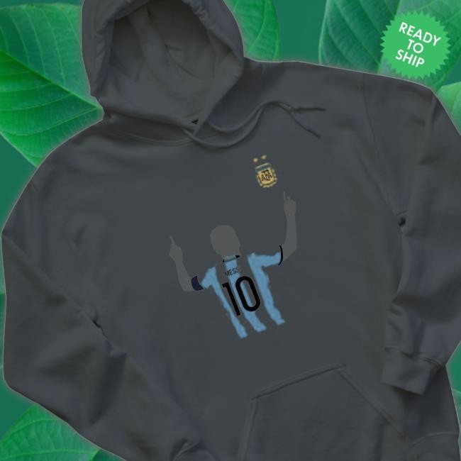 Lionel Messi Argentina National 2022 Winners Celebration TShirts