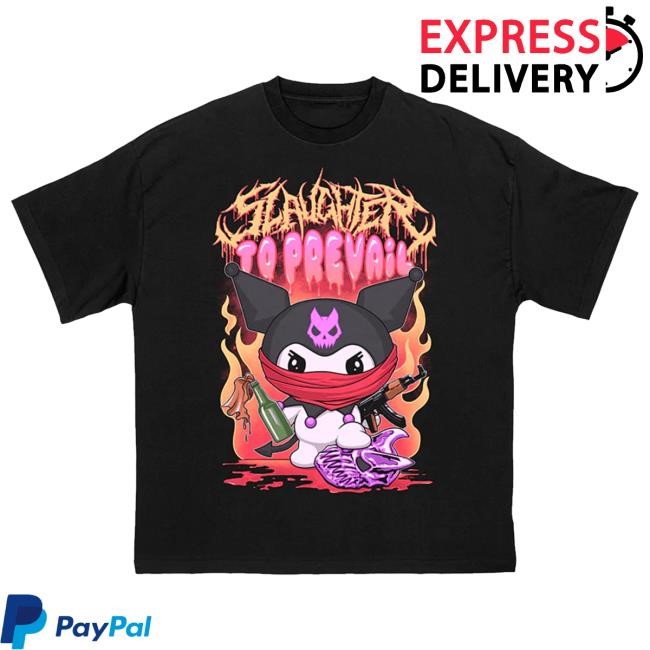 Slaughter To Prevail - Sanrio Of Darkness S/s Shirt White Logo Slaughter To Prevail Merch