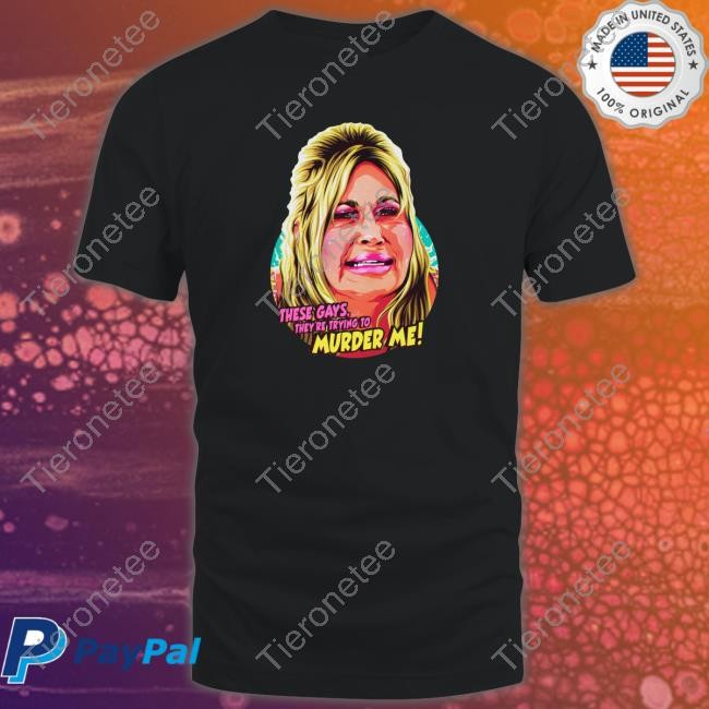 These Gays, They're Trying To Murder Me White Lotus Tee Shirt