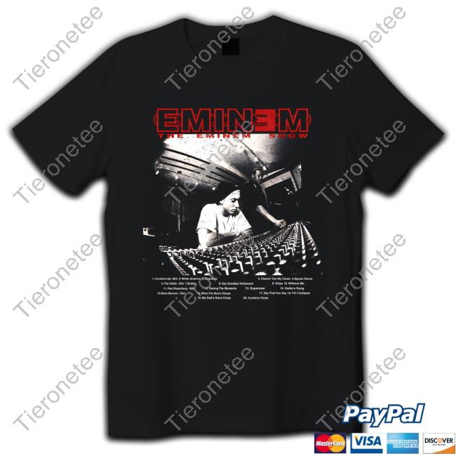 Eminem Merch The Eminem Show Studio Shirt