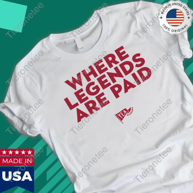 Ethan Lamb Where Legends Are Paid Yea Alabama Tank Top