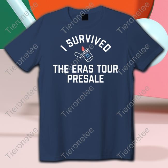 I Survived The Eras Tour Presale T Shirts Pittsburgh Clothing Company Merch