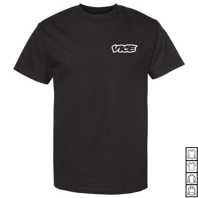 Vice Black OG Logo Left Chest Tee VICE Merch
