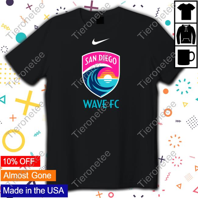 Official San Diego Wave Fc Logo Tee