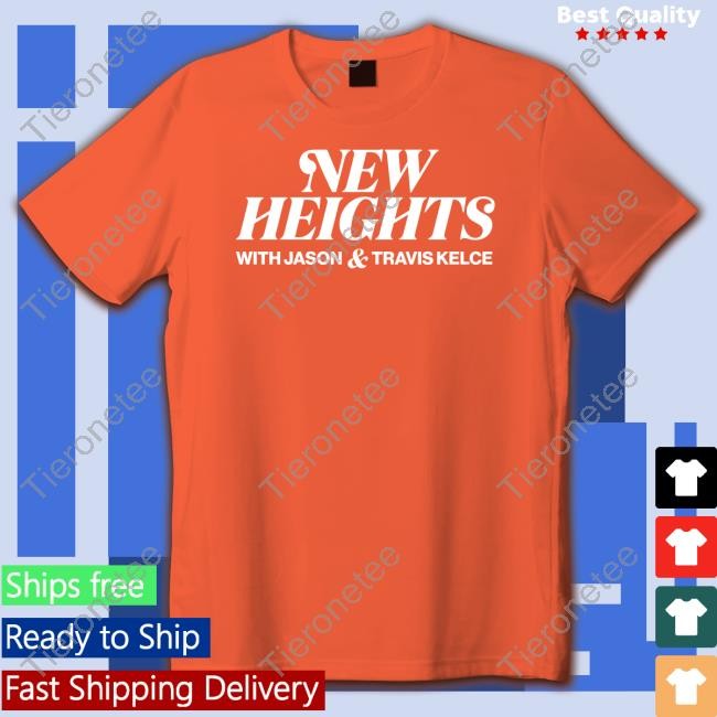 New Heights With Jason & Travis Kelce Hoodie